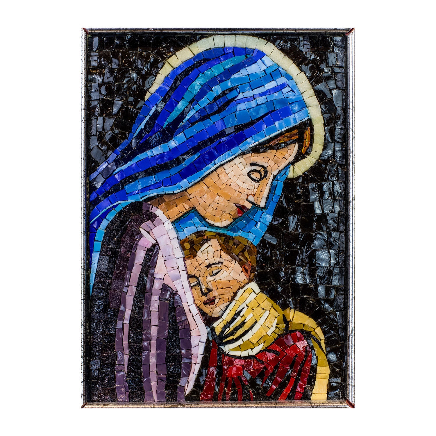 Mosaico Virgen con Niño