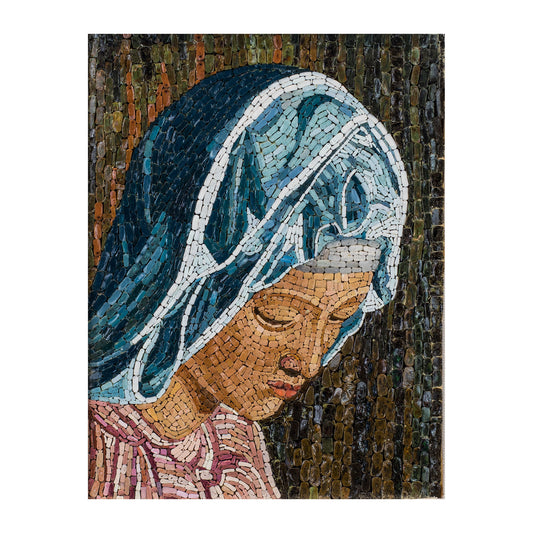 Mosaic Face of the Pietà