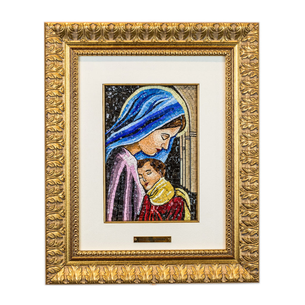 Mosaico Virgen con Niño