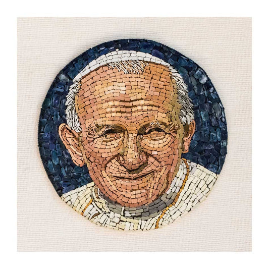 Mosaico de Juan Pablo II