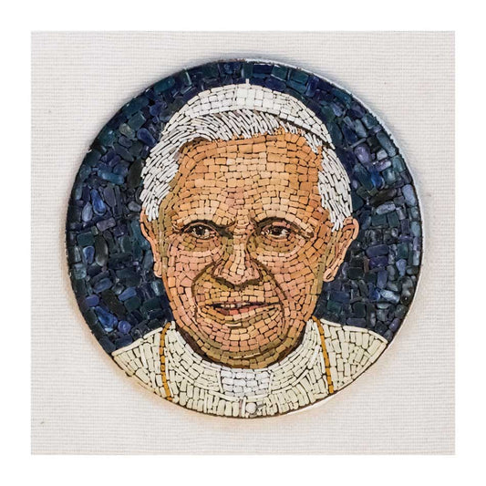 Mosaic Benedict XVI