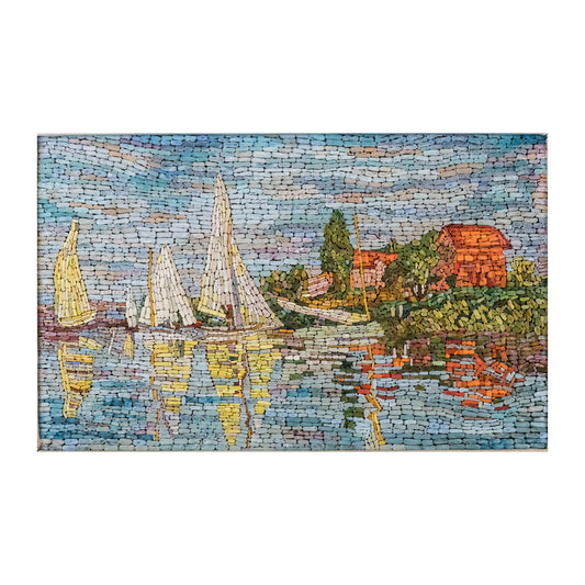 Mosaico de veleros