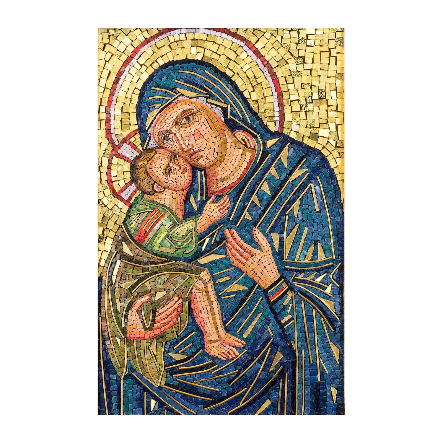 Mosaico Virgen de la Ternura