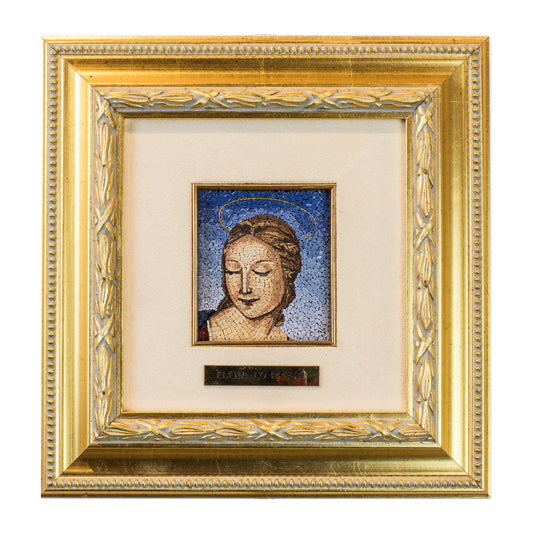 Mosaic Madonna of the Goldfinch