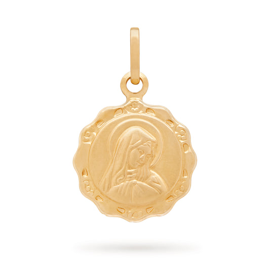 OUR LADY OF SORROWS GOLD MEDAL