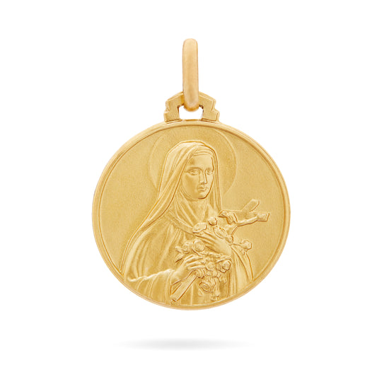 SAINT THERESE OF LISIEUX GOLD MEDAL