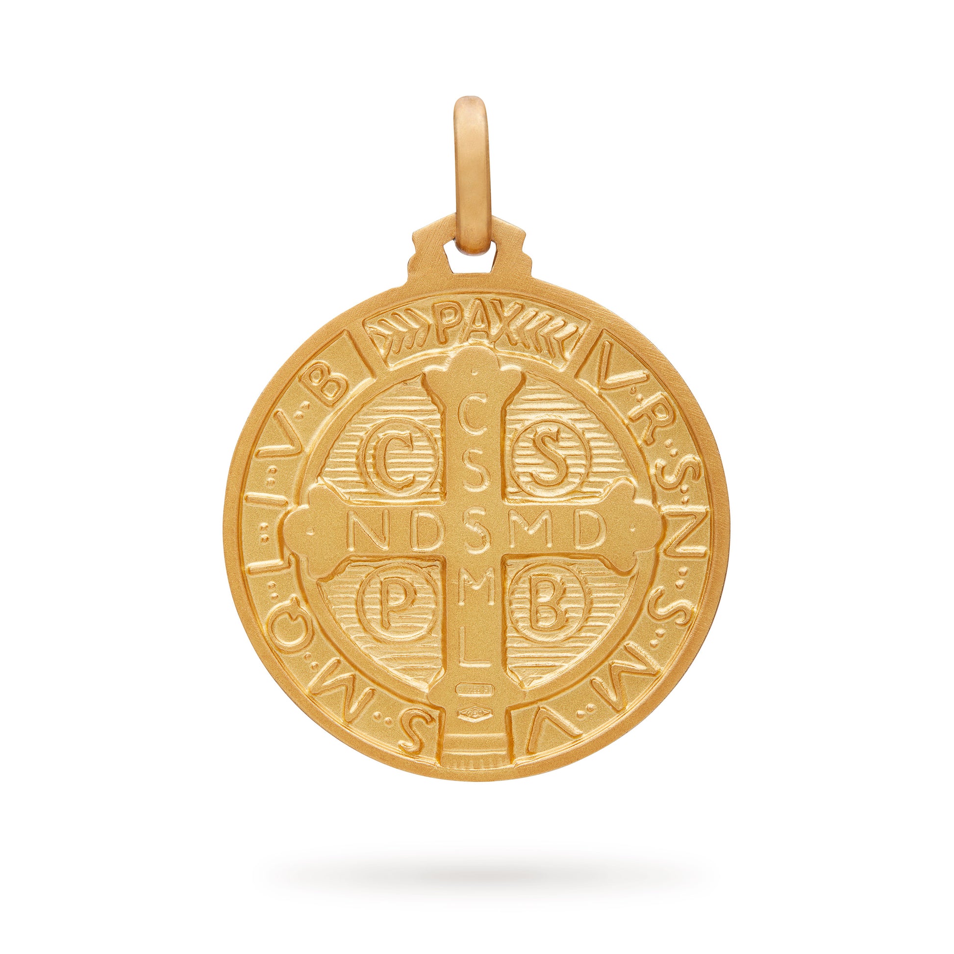 SAINT BENEDICT GOLD MEDAL  MONDO CATTOLICO ROMA – Mondo Cattolico Roma