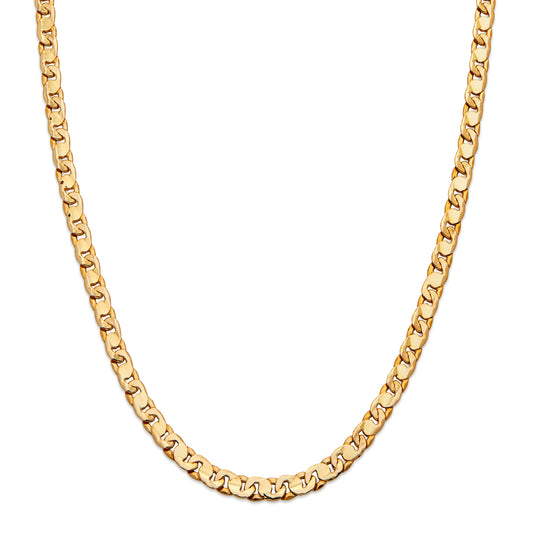 YELLOW GOLD CURB CHAIN