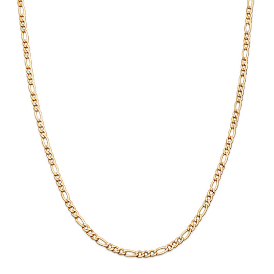 YELLOW GOLD FIGARO CHAIN