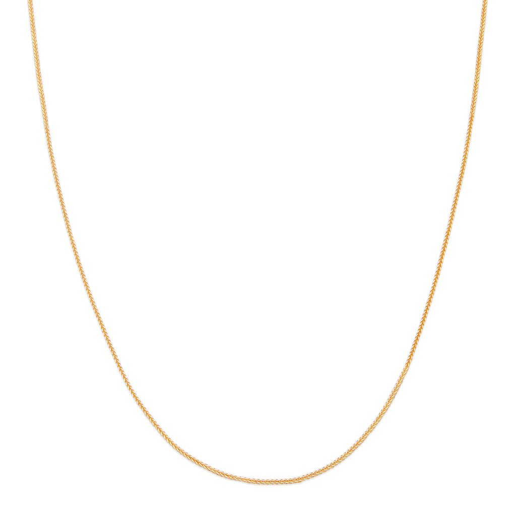 CADENA COLA ZORRO ORO AMARILLO