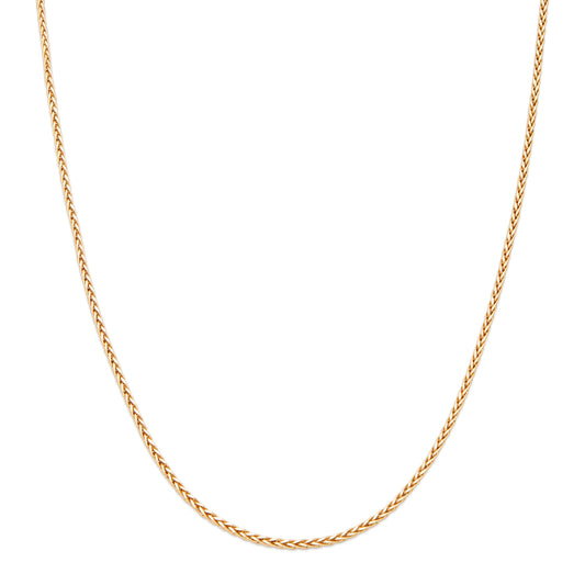 YELLOW GOLD WHEAT CHAIN