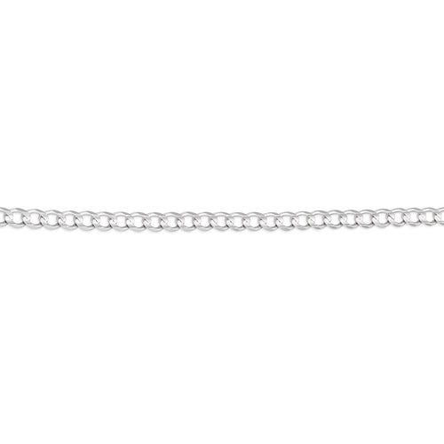 CADENA BORBO DE ORO BLANCO