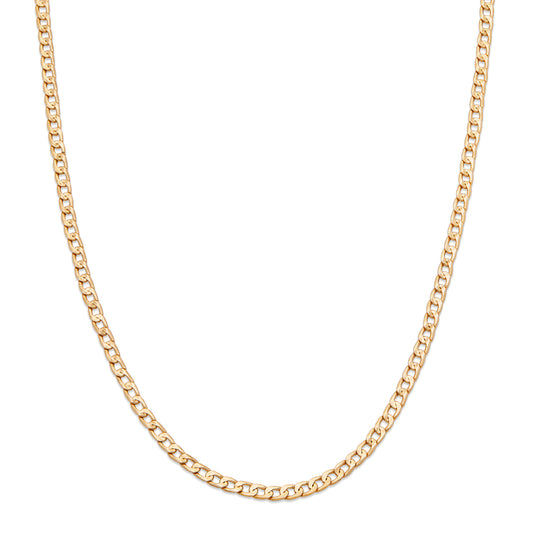 YELLOW GOLD CURB CHAIN