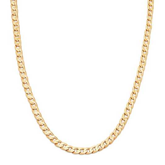 YELLOW GOLD CURB CHAIN