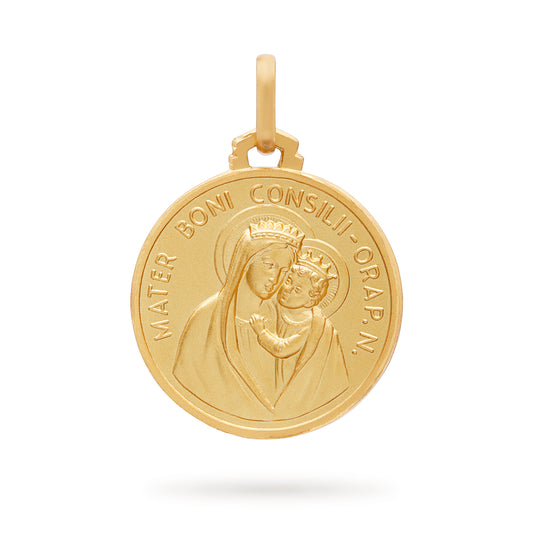 MEDALLA DE ORO AMARILLO DE NUESTRA SEÑORA DEL BUEN CONSEJO