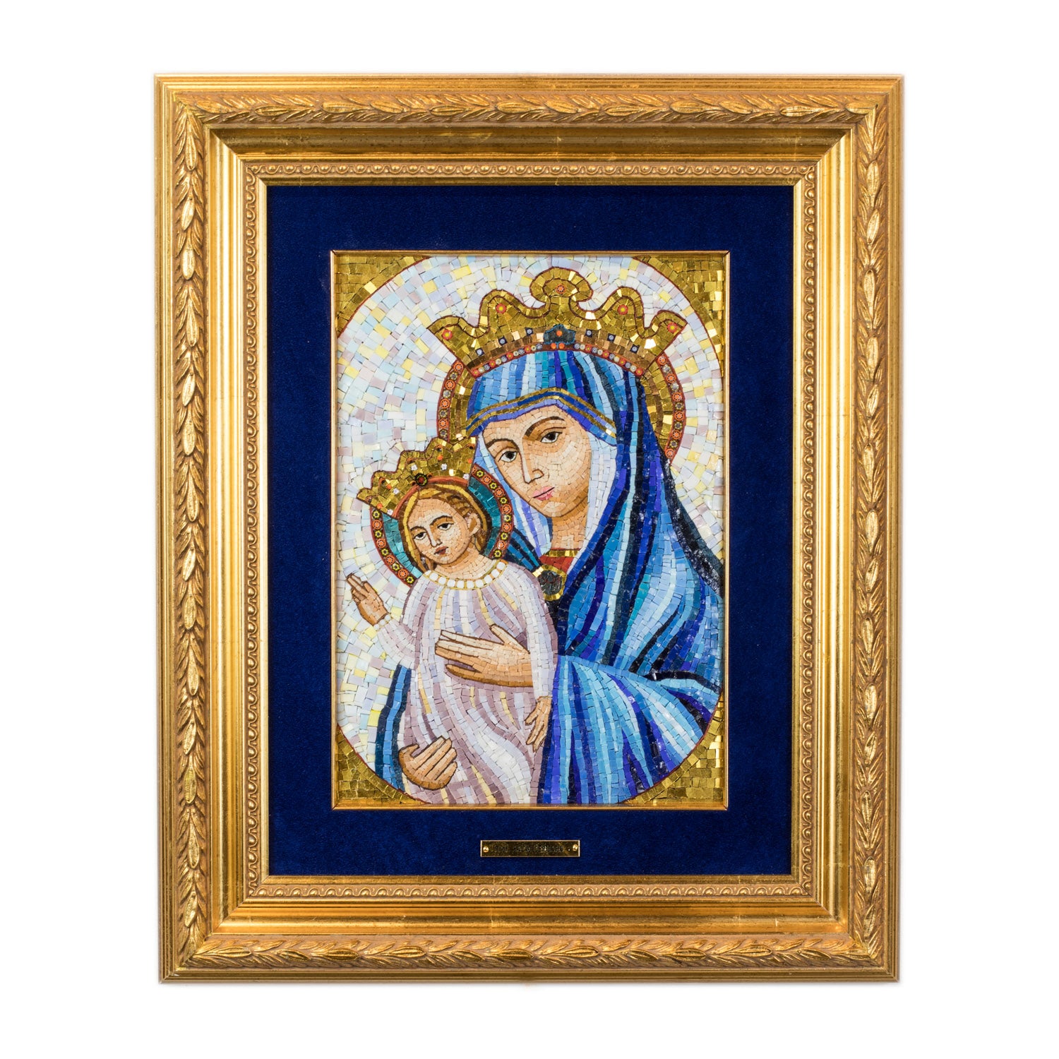 Mosaico Madre de la Iglesia