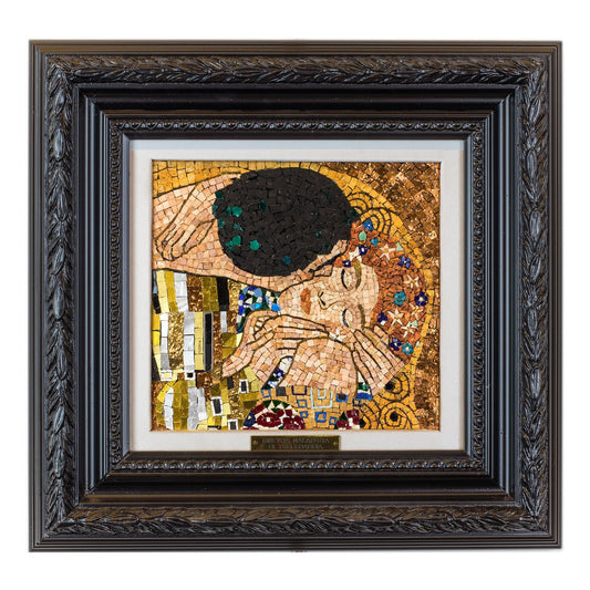 Mosaic Detail of Klimt's Kiss