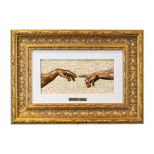 Mosaic Detail Hands Creation