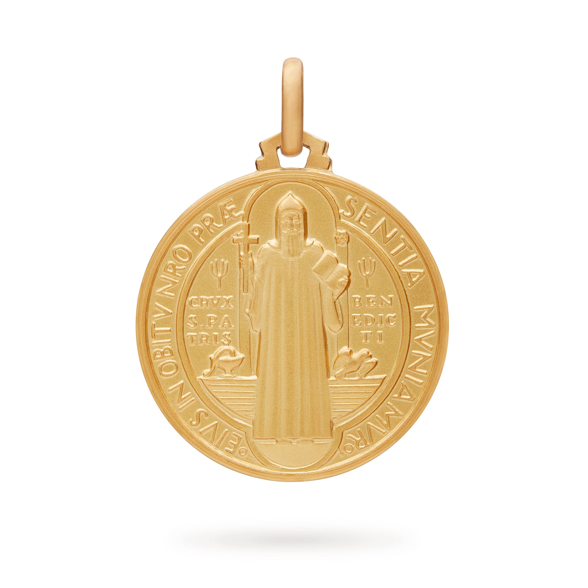 Medaglia Di San Benedetto Holyart Da 6,5 Cm – Oggetto Sacro Per Arredo E Devozione