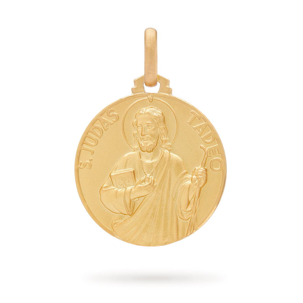 MEDAGLIA DI SAN GIUDA TADDEO IN ORO GIALLO